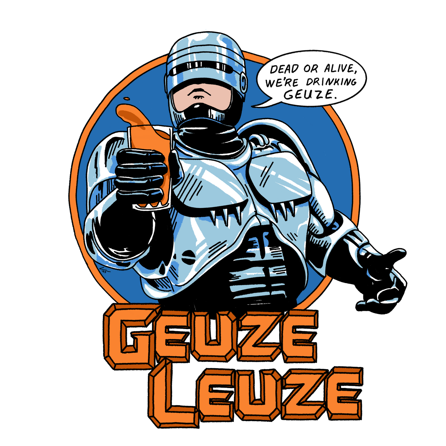 Stickers Geuze-Leuze