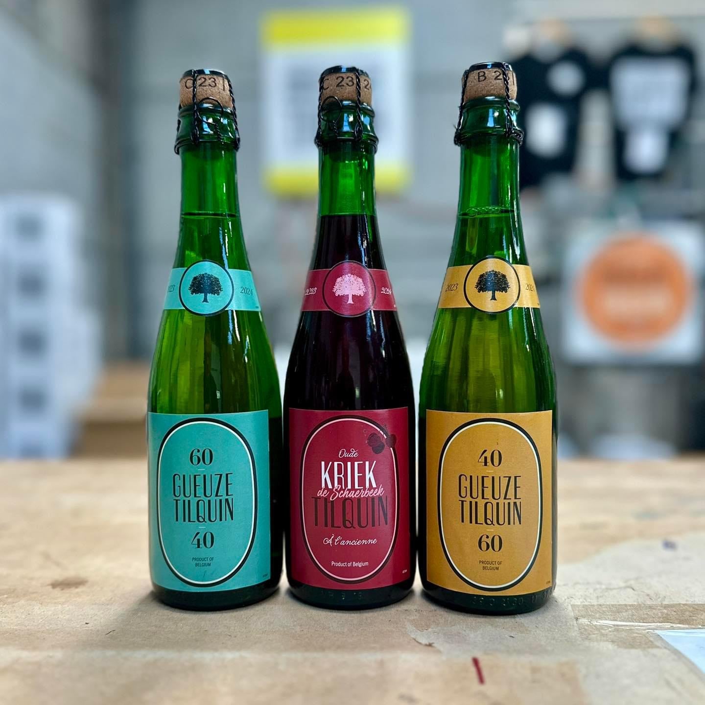 Tilquin 3-pack (Schaarbeekse Kriek, 60-40 en 40-60 Gueuze) 37,50