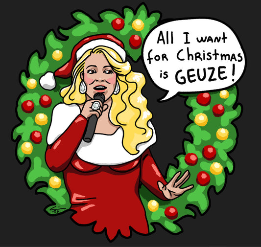 Christmas Sticker - “All I want”